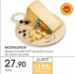Supermercados Plaza Queso comté dop de leche cruda de vaca oferta