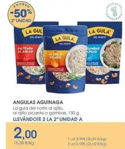 Supermercados Plaza La gula del norte - angulas oferta