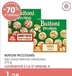 Supermercados Plaza Buitoni - piccolinis oferta