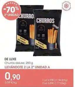 Supermercados Plaza Deluxe - churros oferta