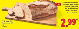 Lidl Pan de cesto oferta