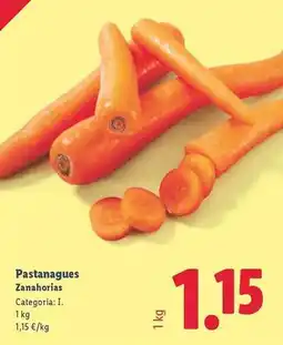 Lidl Zanahorias oferta