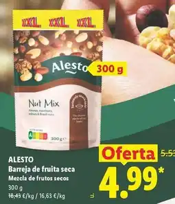 Lidl Alesto - barreja de fruita seca oferta