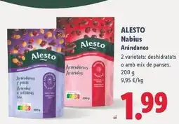Lidl Alesto - arándanos oferta