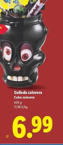 Lidl Galleda calavera oferta