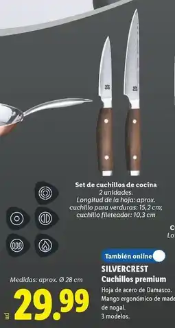 Lidl Seilver crest - set de cuchillos de cocina oferta
