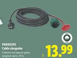 Lidl Parkside - cable alargador oferta