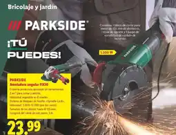 Lidl Parkside - amoladora angular fk10 oferta