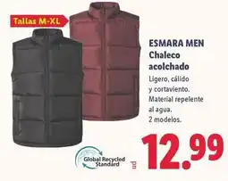 Lidl Esmara men - chaleco acolchado oferta