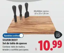 Lidl Silvercrest - set de tabla de quesos oferta