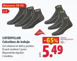 Lidl Caterpillar - calcetines de trabajo oferta
