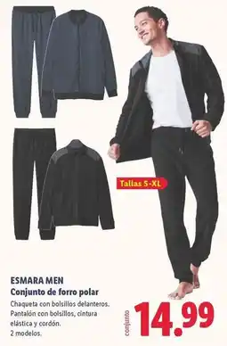Lidl Esmara - conjunto de forro polar oferta