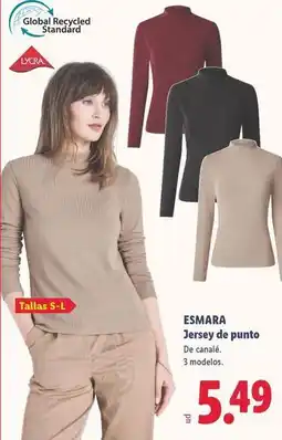 Lidl Esmara - jersey de punto oferta