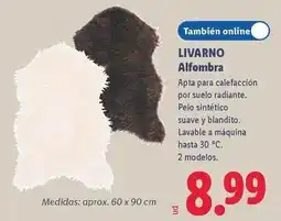 Lidl Livarno - alfombra oferta