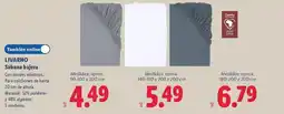 Lidl Livarno - sabana bajera oferta