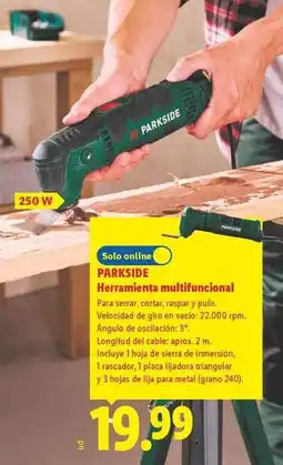 Lidl Parkside - herramienta multifuncional oferta