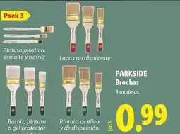 Lidl Parkside - brochas oferta