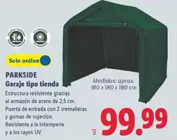 Lidl Parkside - garaje tipo tienda oferta