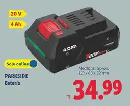Lidl Parkside - batería oferta