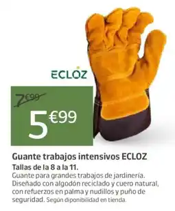 Jardiland Ecloz guante trabajos intensivos oferta