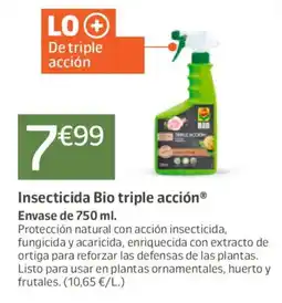 Jardiland Insecticida Bio triple acción oferta