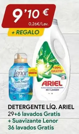 Minymas Detergente líq. Ariel oferta
