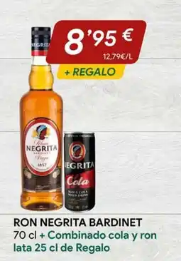 Minymas Ron Negrita Bardinet oferta