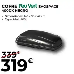 Feu Vert Feu Vert cofre evospace 400dx negro oferta