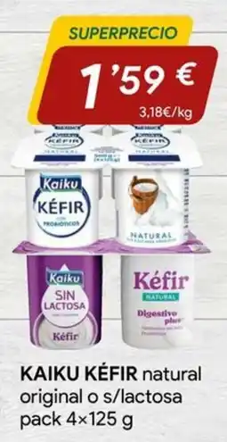 Minymas Kaiku kéfir natural oferta