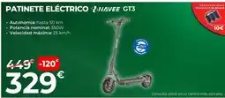 Feu Vert Navee patinete eléctrico gt3 oferta