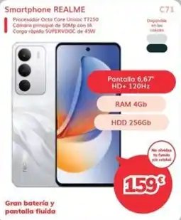 Mi electro realme c71 oferta