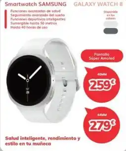 Mi electro Samsung galaxy watch 8 oferta