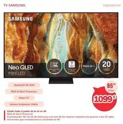 Mi electro Samsung neo qled mini led oferta