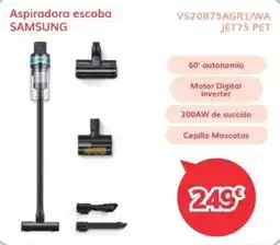 Mi electro Samsung aspiradora escoba VS20B75AGR1/WA JET75 PET oferta