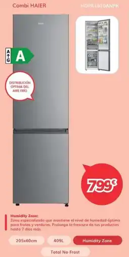 Mi electro Haier combi HDPR1620ANPK oferta