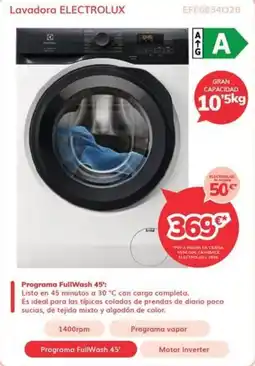 Mi electro Electrolux lavadora oferta