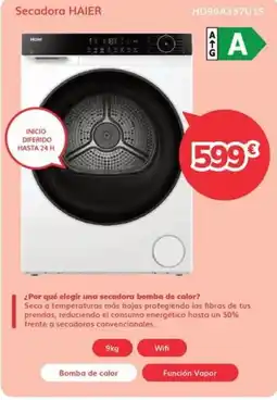 Mi electro Secadora Haier HD90A357U1S oferta