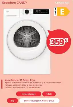Mi electro Candy secadora oferta