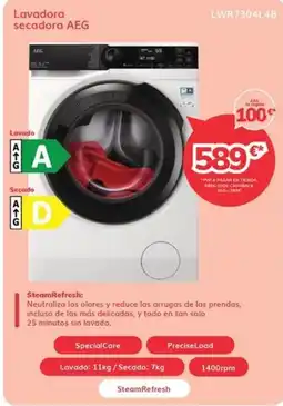Mi electro AEG lavadora secadora oferta