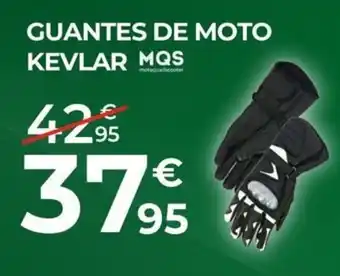 Kevlar Mqs guantes de moto