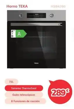 Mi electro Horno TEKA HSB6360 oferta
