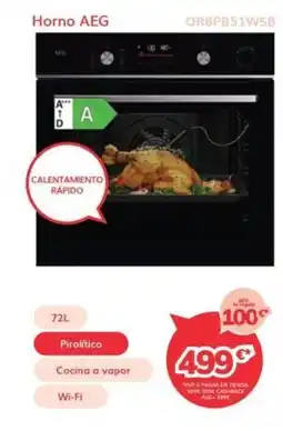 Mi electro AEG horno oferta