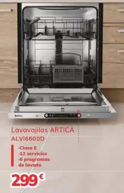 Mi electro Artica lavavajillas ALVI16600D oferta