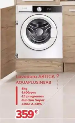 Mi electro Artica lavadora aquaplusin8ab oferta