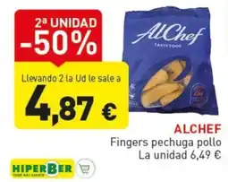 Hiperber Alchef fingers pechuga pollo oferta