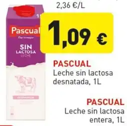 Hiperber Pascual leche sin lactosa desnatada oferta