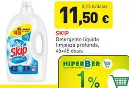 Hiperber Skip Detergente líquido limpieza profunda oferta