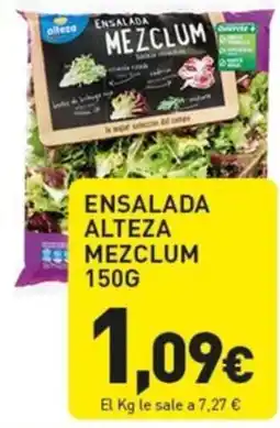 Hiperber Alteza ensalada mezclum oferta