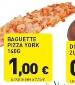 Hiperber Baguette pizza york oferta