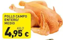 Hiperber Pollo campo entero/medio oferta